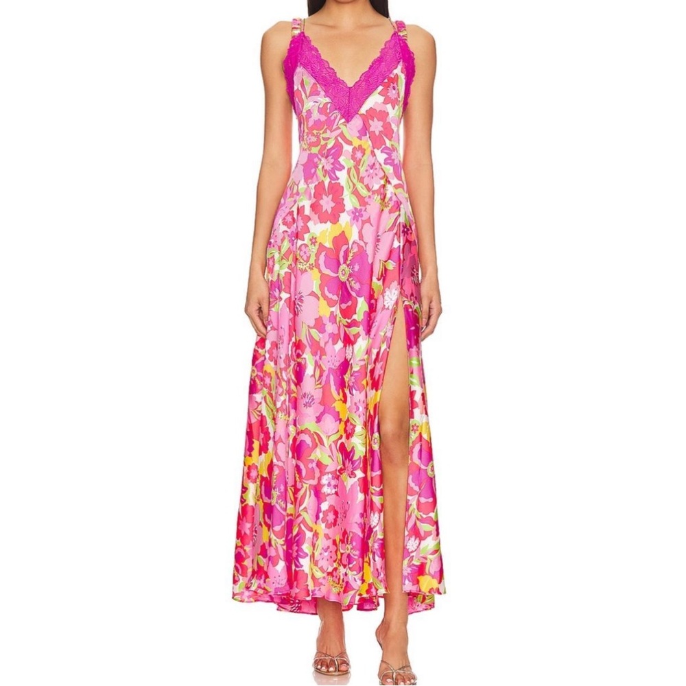 Free People all abloom maxi dress